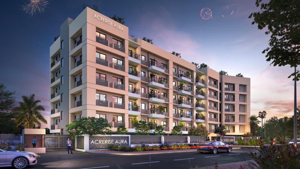 AcreRise Aura photo 2 - 2, 3 BHK Apartment in Trisulia, Cuttack