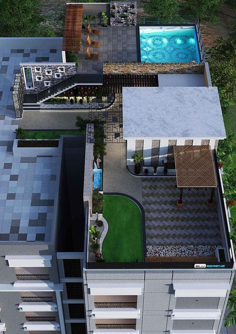 BluSerene photo 3 - 2, 3 BHK Apartment in Ranga Bazar, Bhubaneswar
