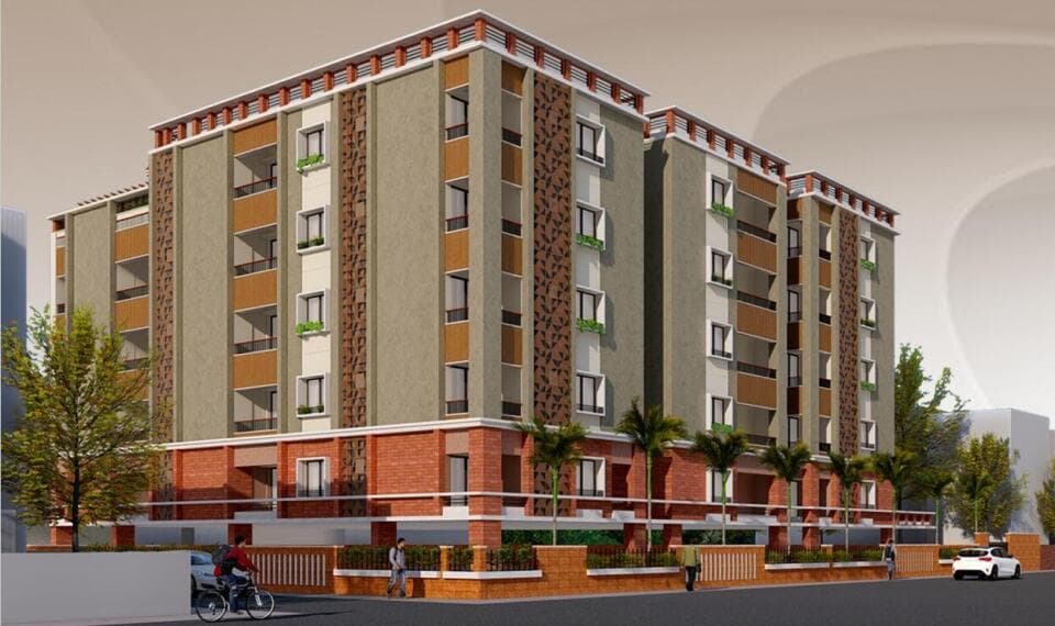 Essen Hema Nilaya photo 2 - 2, 3 BHK Apartment in Laxmisagar, Bhubaneswar