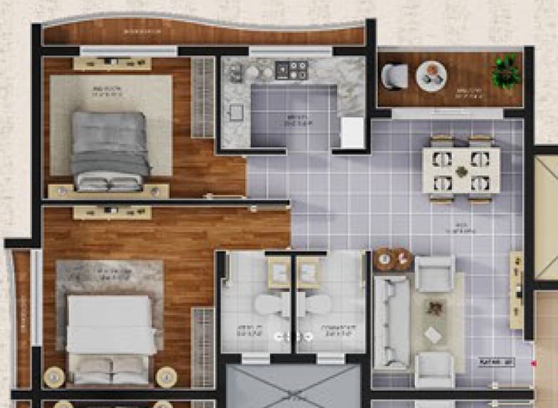 Intellex Ecotopia photo 4 - 2, 3, 4 BHK Apartment in Haridaspur, Bhubaneswar