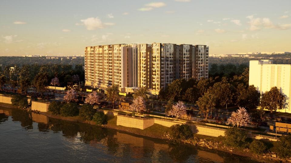 Saswat Riverside photo 2 - 2, 3 BHK Apartment in Trisulia, Cuttack