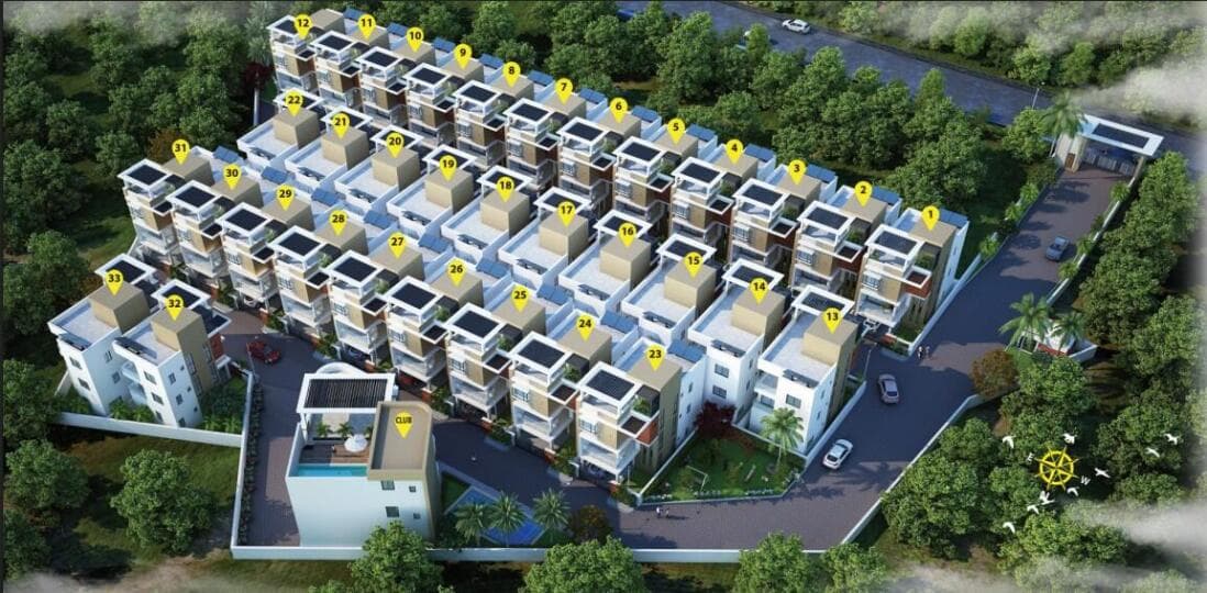 White Roses 5 photo 4 - 4 BHK Villa in Brahmanajharilo, Bhubaneswar