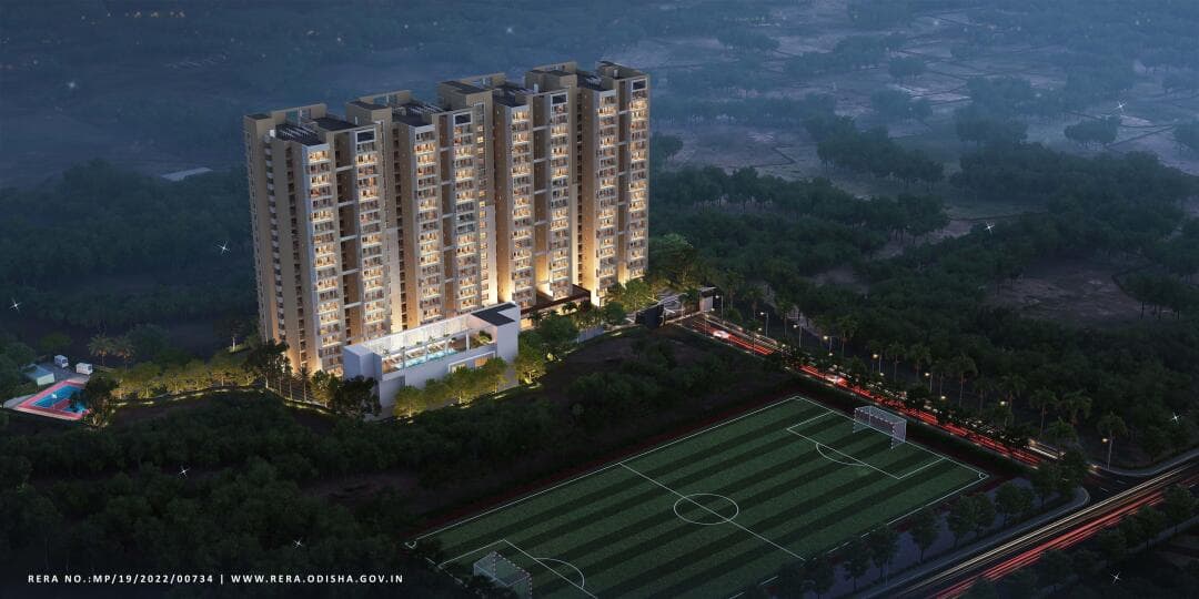 DN Fairytale Extension - 3 BHK Apartment in Info Valley Phase II, Madanpur, Bhubaneswar