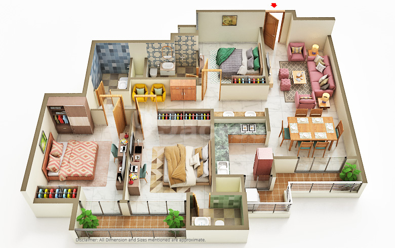 3 BHK Apartment